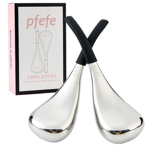 Ice Globes Facial Skin Care Tools for Women Face Eyes Stainless Steel Face Beau